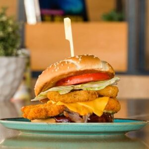 CRISPY BBQ BURGER