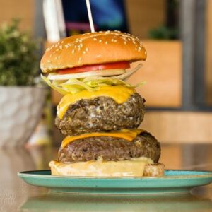 DOUBLE CHEESE BURGER