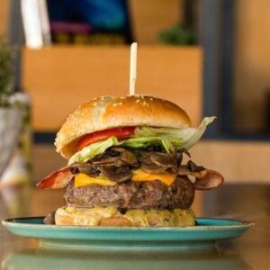BEYOND MUSHROOM MELT BURGER